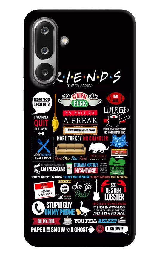 FRIENDS Samsung F36 5G Hard Case Back Cover by Casekaro