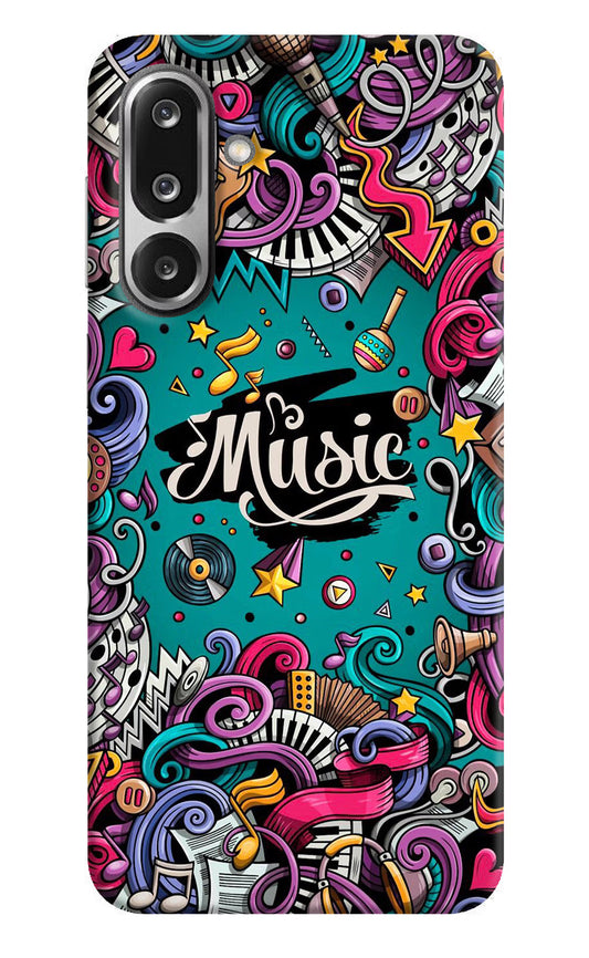 Music Graffiti Samsung F36 5G Hard Case Back Cover by Casekaro