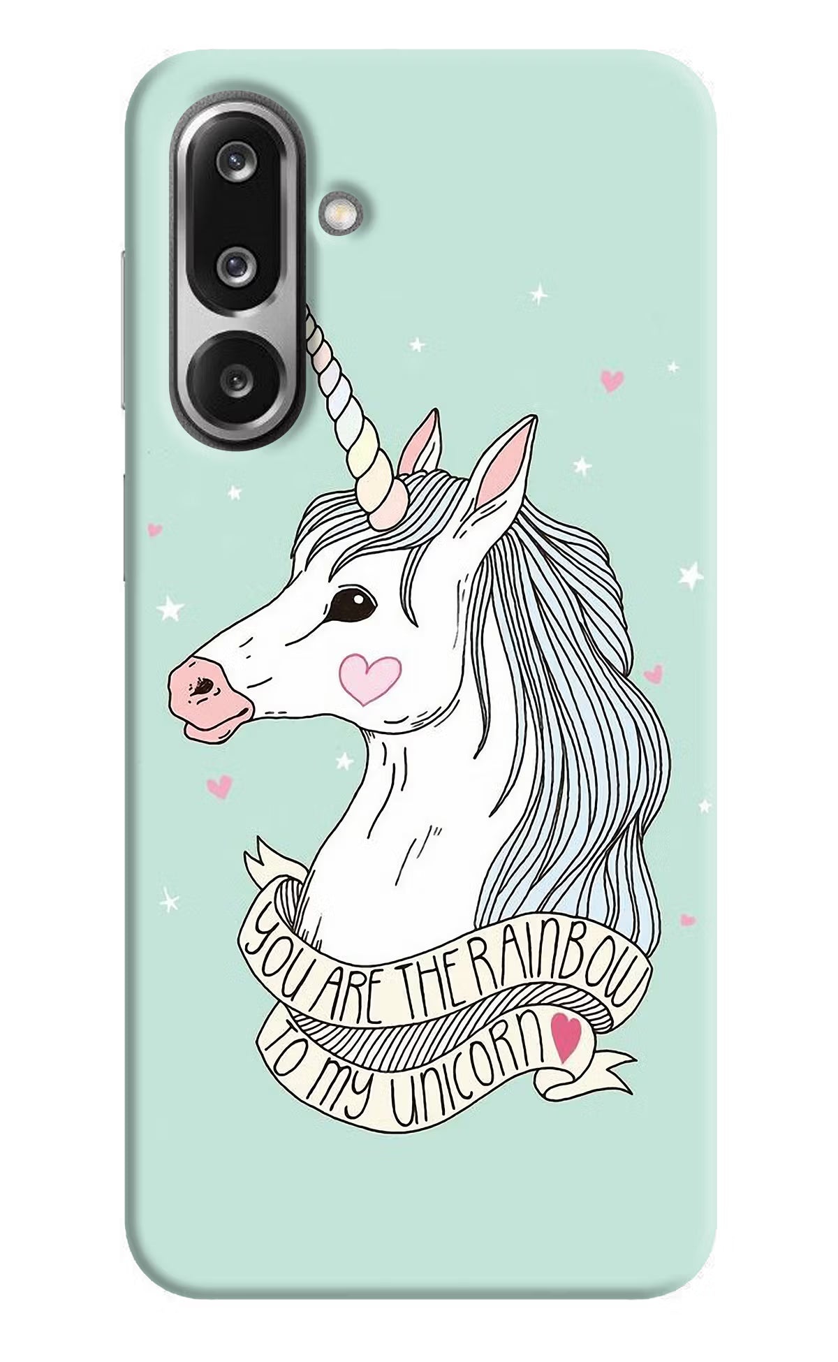 Unicorn Wallpaper Samsung F36 5G Hard Case Back Cover by Casekaro