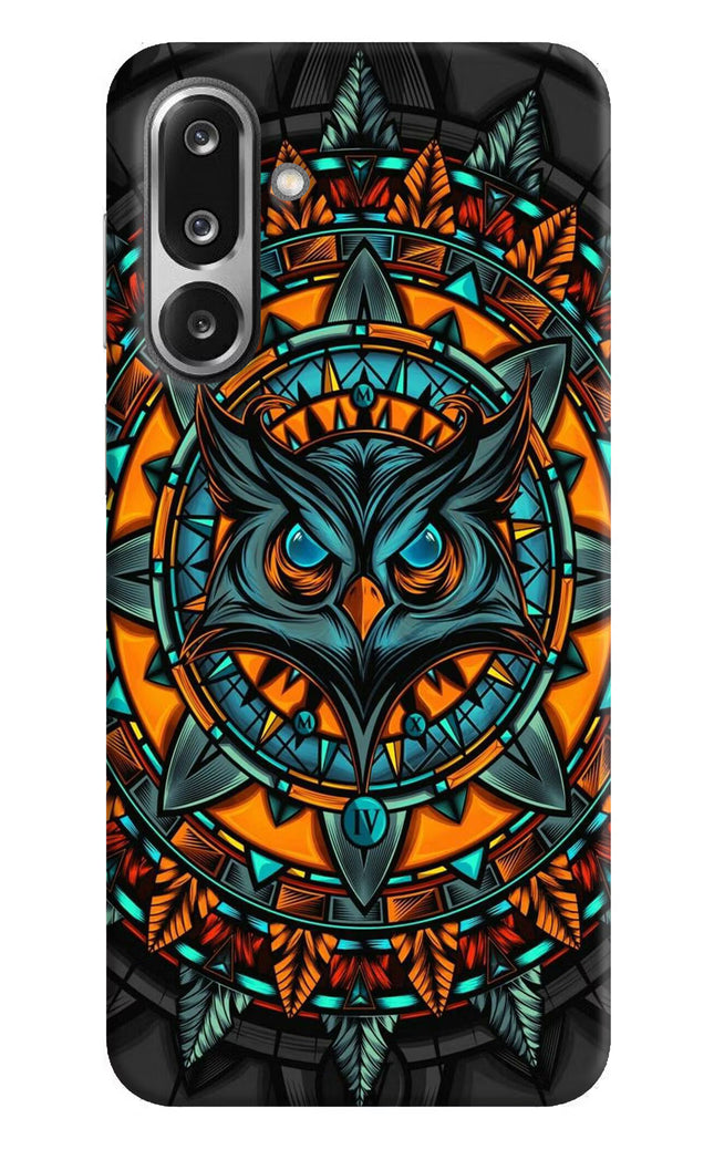Angry Owl Art Samsung F36 5G Hard Case Back Cover by Casekaro
