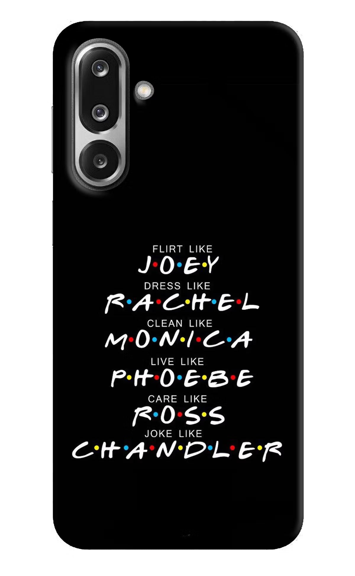 FRIENDS Character Samsung F36 5G Hard Case Back Cover by Casekaro
