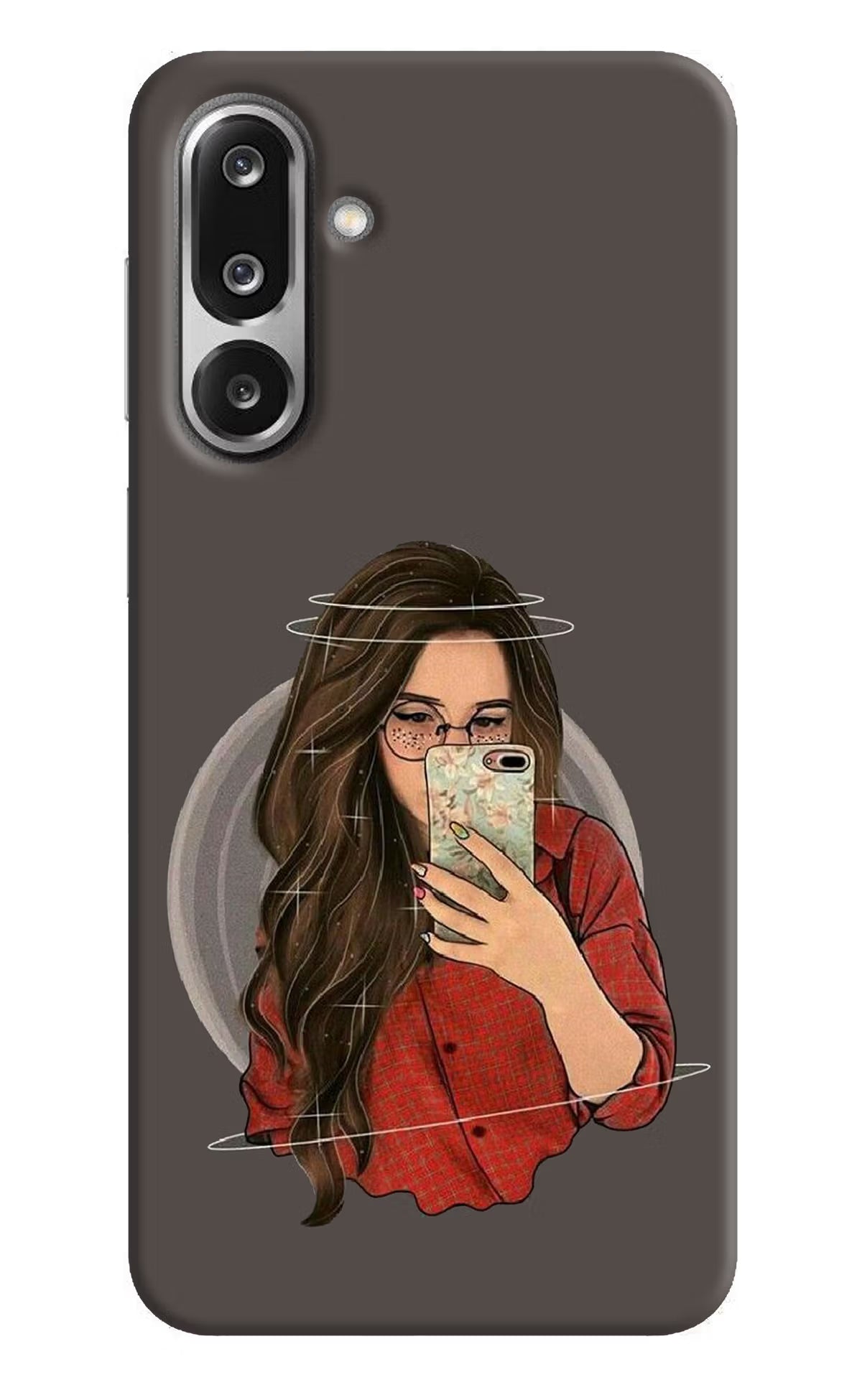 Selfie Queen Samsung F36 5G Hard Case Back Cover by Casekaro