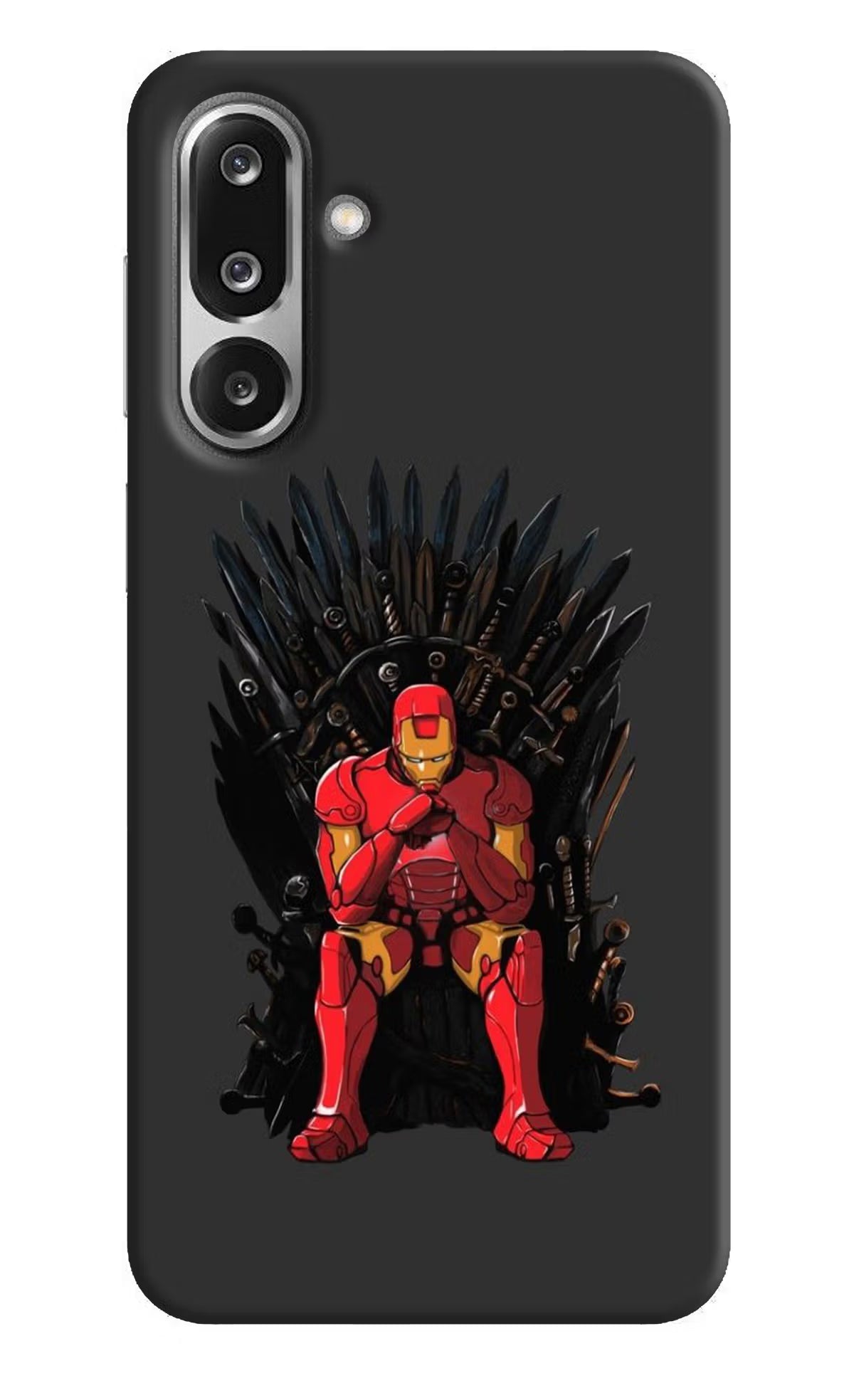 Ironman Throne Samsung F36 5G Hard Case Back Cover by Casekaro