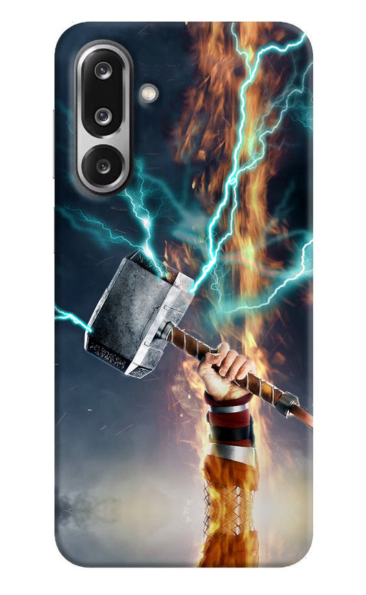 Thor Hammer Mjolnir Samsung F36 5G Hard Case Back Cover by Casekaro
