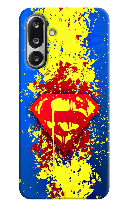 Superman logo Samsung F36 5G Hard Case Back Cover by Casekaro