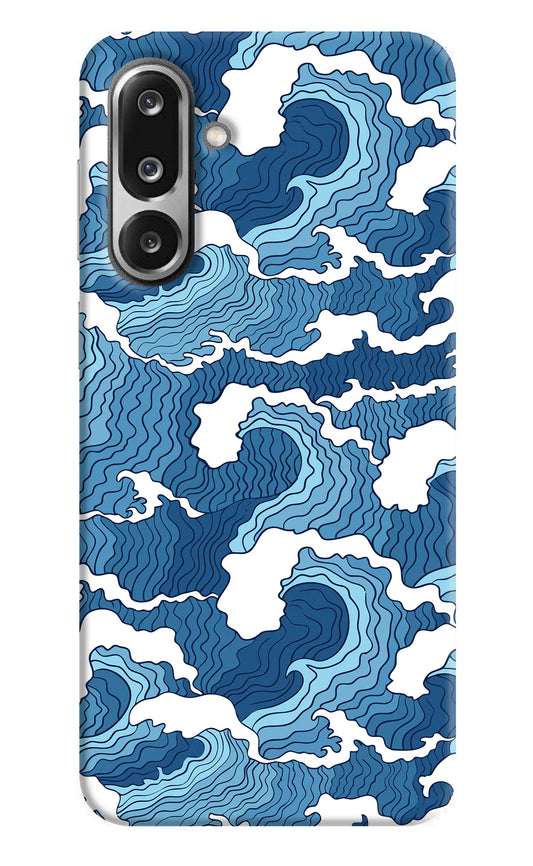 Blue Waves Samsung F36 5G Hard Case Back Cover by Casekaro
