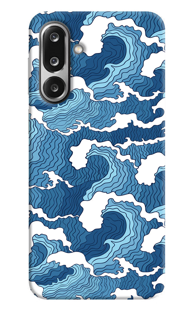 Blue Waves Samsung F36 5G Hard Case Back Cover by Casekaro