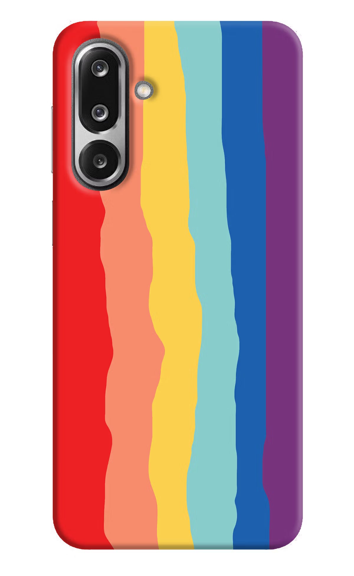 Rainbow Samsung F36 5G Hard Case Back Cover by Casekaro