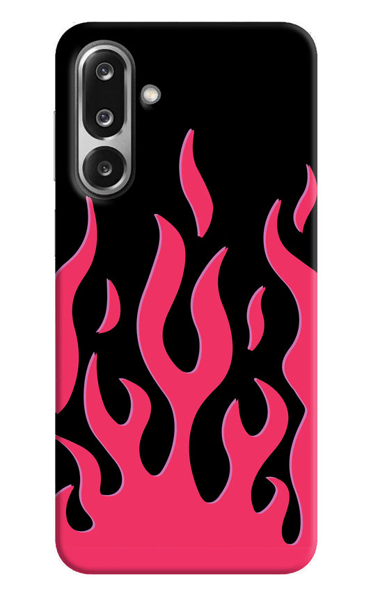 Fire Flames Samsung F36 5G Hard Case Back Cover by Casekaro