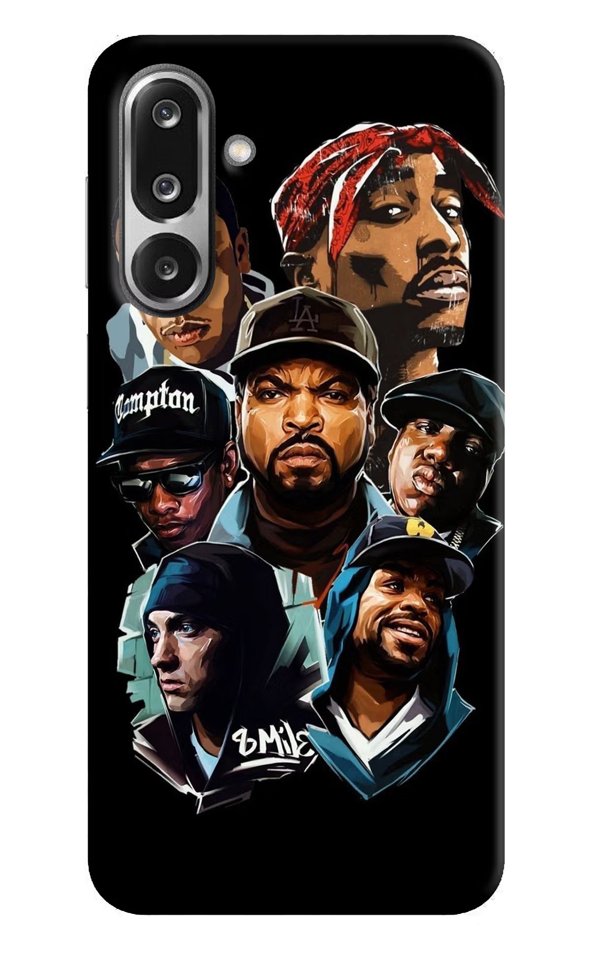 Rappers Samsung F36 5G Hard Case Back Cover by Casekaro