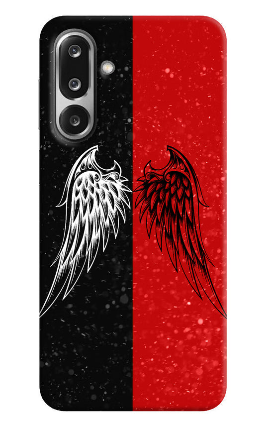 Wings Samsung F36 5G Hard Case Back Cover by Casekaro