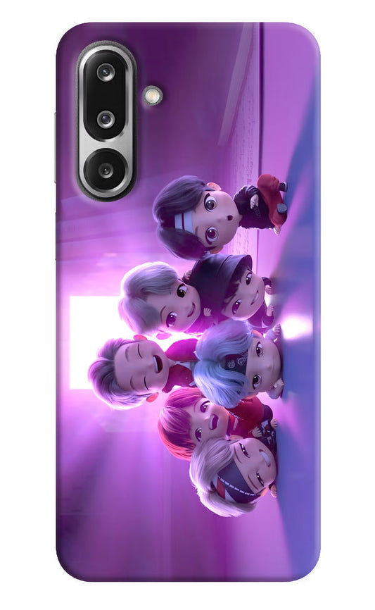 BTS Chibi Samsung F36 5G Hard Case Back Cover by Casekaro