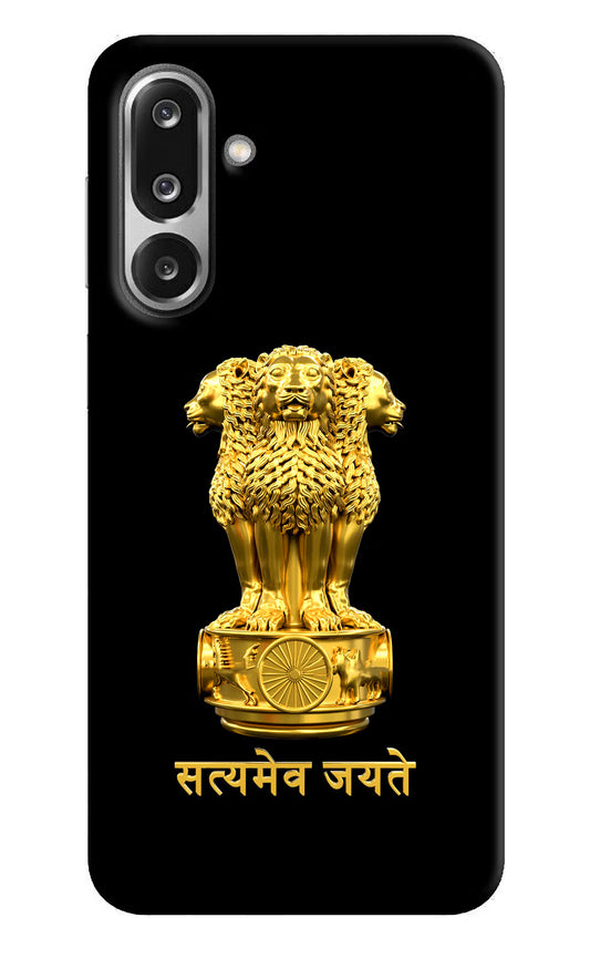 Satyamev Jayate Golden Samsung F36 5G Hard Case Back Cover by Casekaro