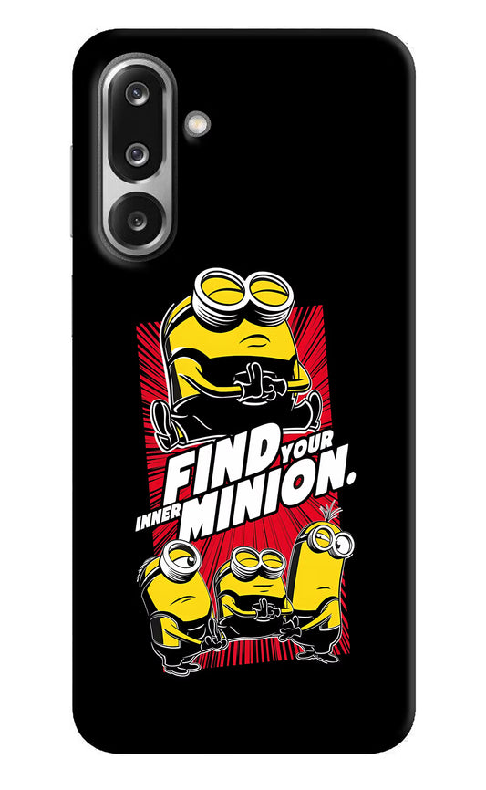 Find your inner Minion Samsung F36 5G Hard Case Back Cover by Casekaro