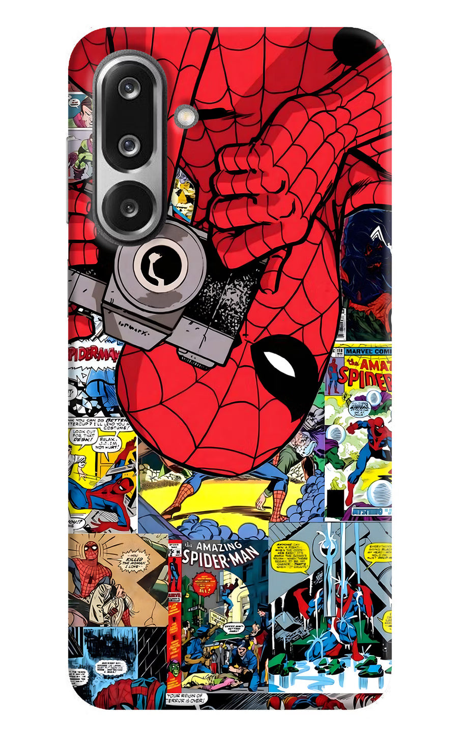 Spider Man Samsung F36 5G Back Cover, Hard case