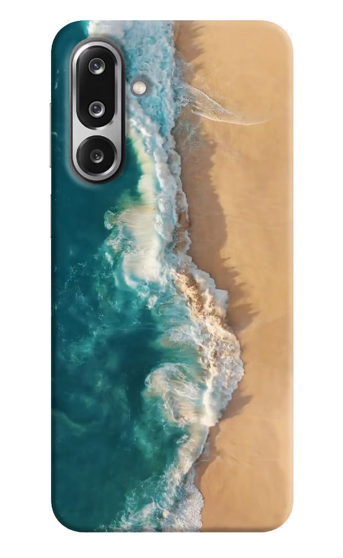 Ocean Beach Samsung F36 5G Hard Case Back Cover by Casekaro