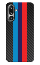 BMW Stripes Pattern Samsung F36 5G Hard Case Back Cover by Casekaro