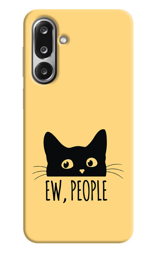 Ew People Catitude Samsung F36 5G Hard Case Back Cover by Casekaro
