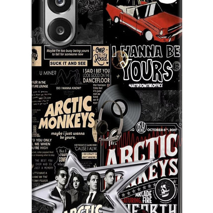 Arctic Monkeys Samsung F36 5G Hard Case Back Cover by Casekaro