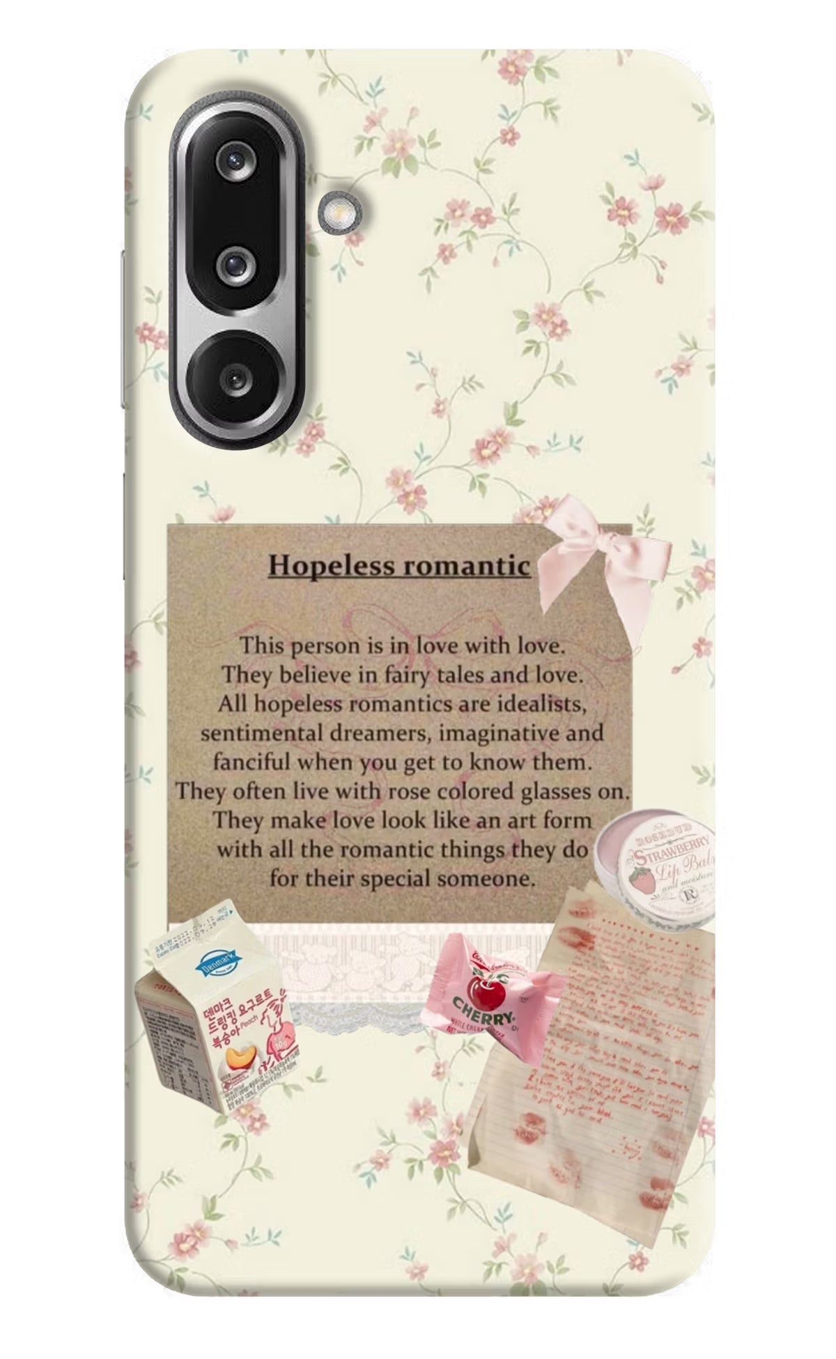 Hopeless Romantic Samsung F36 5G Back Cover