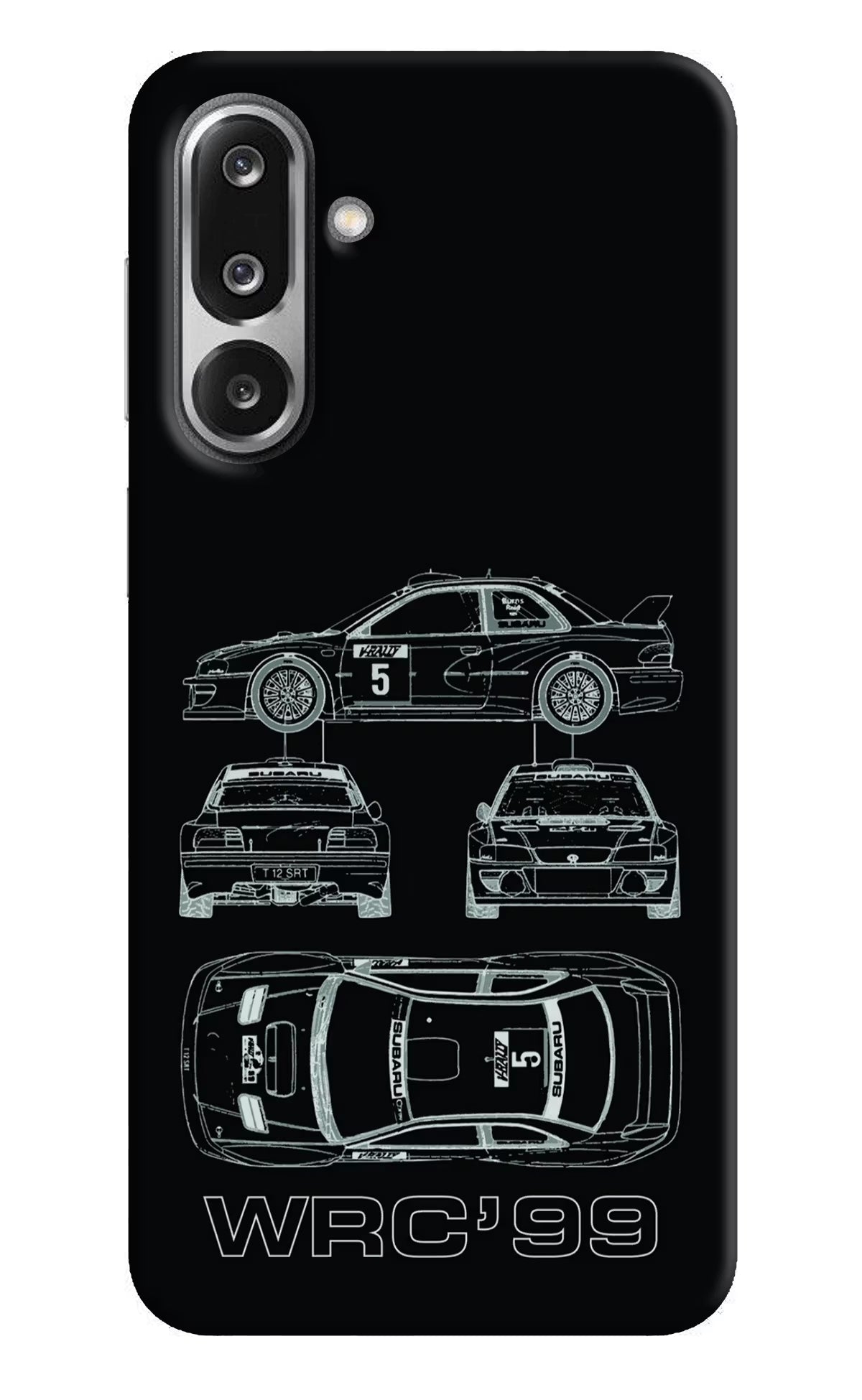 WRC'99 Samsung F36 5G Hard Case Back Cover by Casekaro