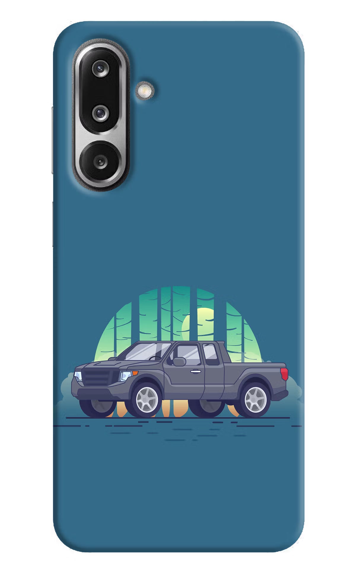 Retro Garage Vibe Samsung F36 5G Hard Case Back Cover by Casekaro