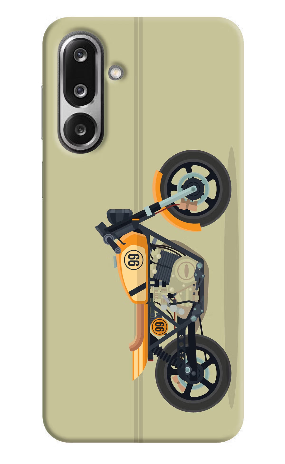 Vertical Speedster Samsung F36 5G Back Cover