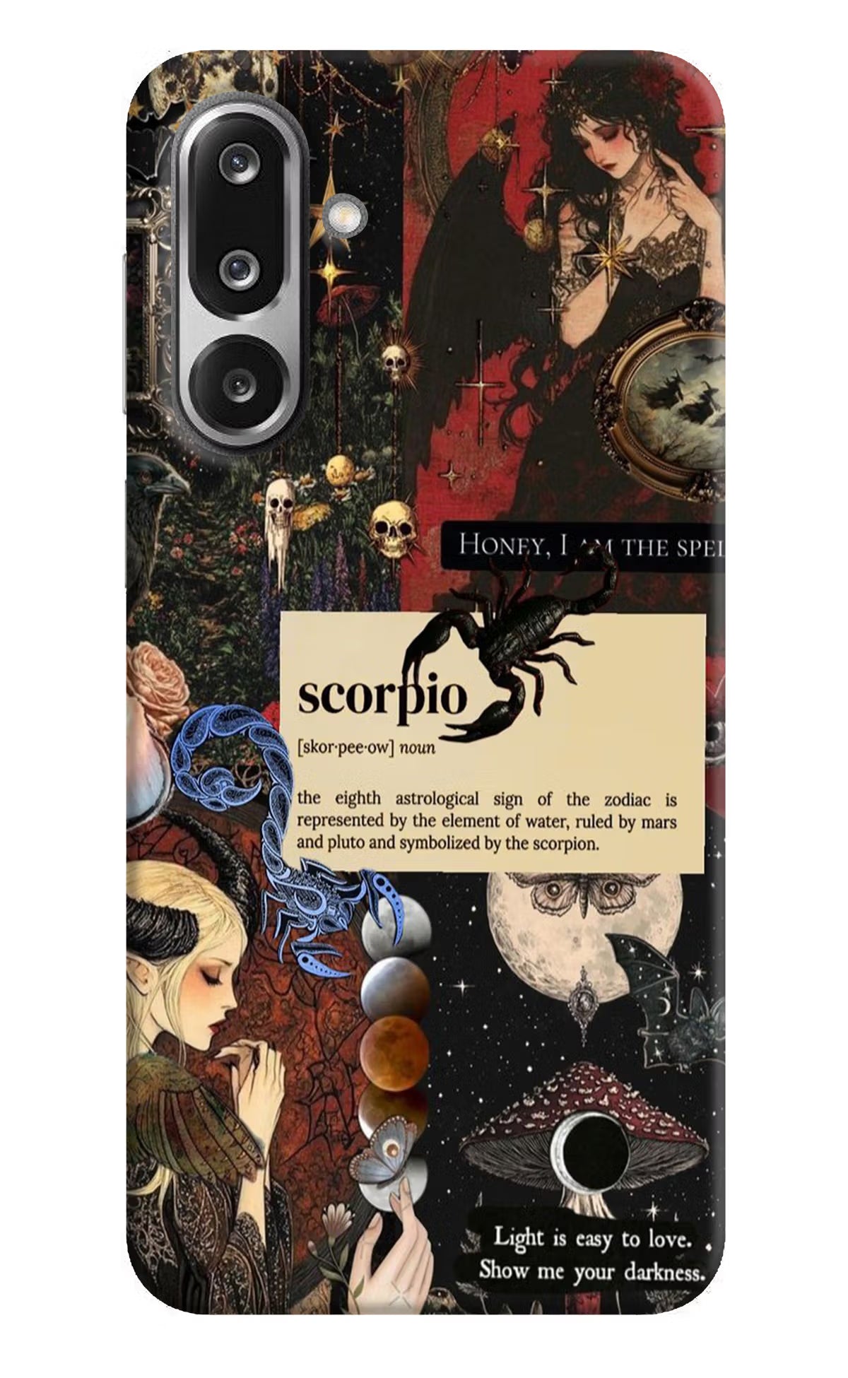 Scorpio Zodiac Samsung F36 5G Hard Case Back Cover by Casekaro