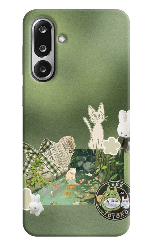 Aesthetic anime Samsung F36 5G Hard Case Back Cover by Casekaro