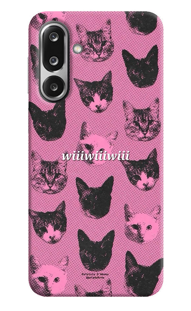 Pink Cats Samsung F36 5G Hard Case Back Cover by Casekaro