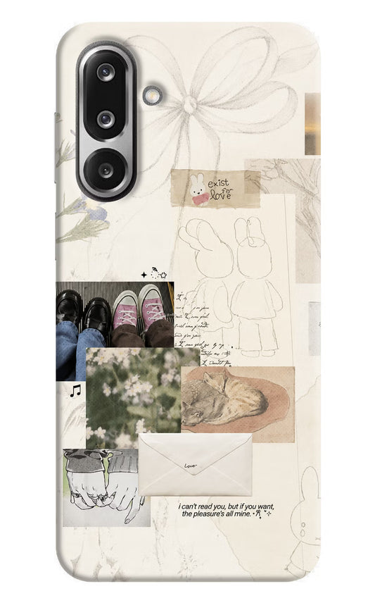 Soft Aesthetic Samsung F36 5G Hard Case Back Cover by Casekaro