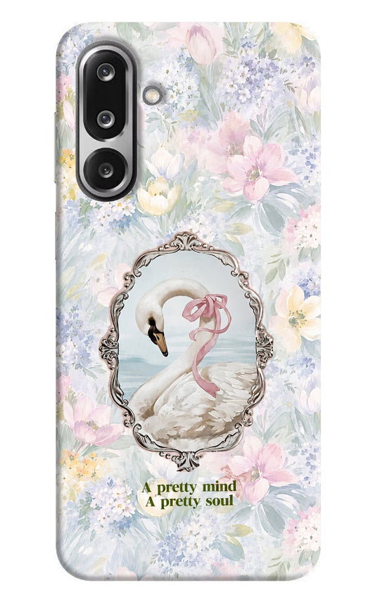 Pretty Mind Pretty Soul Samsung F36 5G Hard Case Back Cover by Casekaro