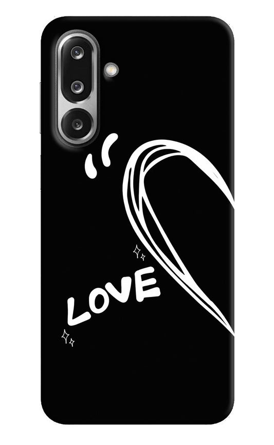 Love Line Samsung F36 5G Hard Case Back Cover by Casekaro