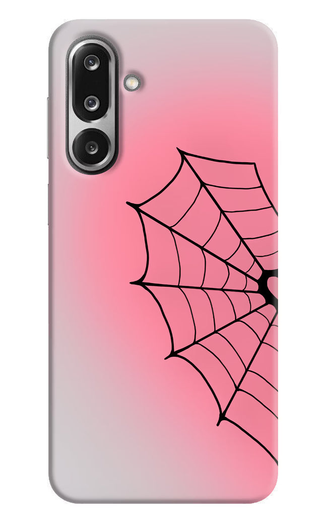 Pink Web Samsung F36 5G Hard Case Back Cover by Casekaro