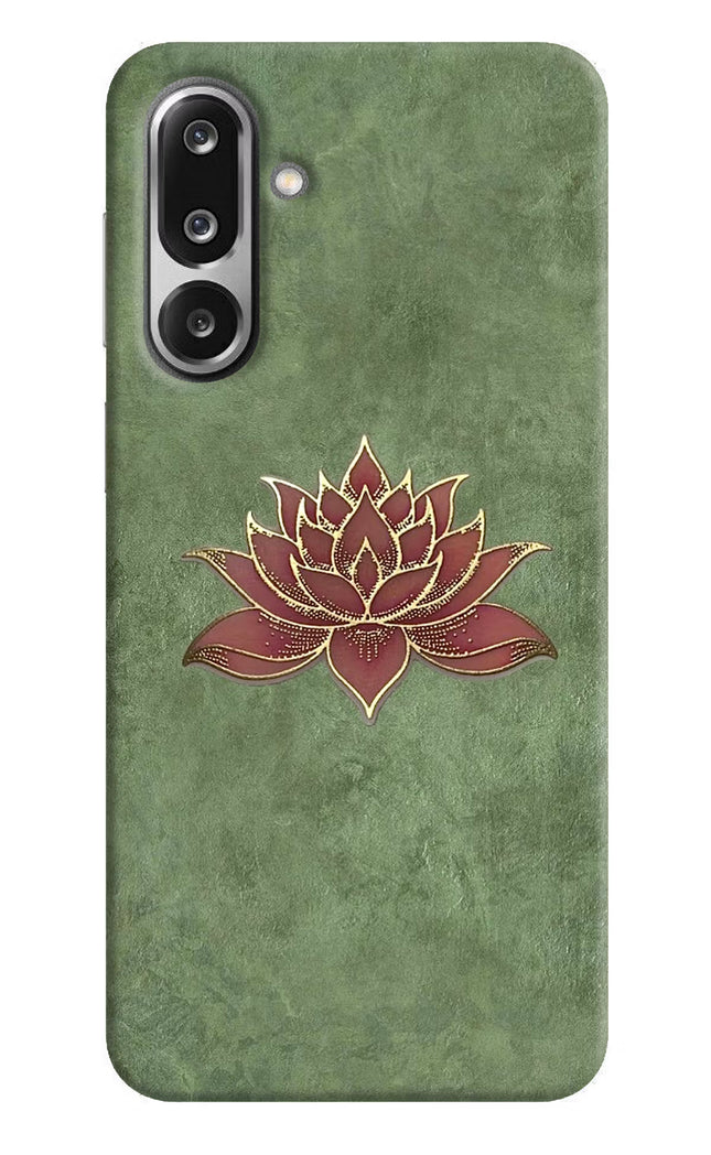 Lotus Grace Samsung F36 5G Hard Case Back Cover by Casekaro