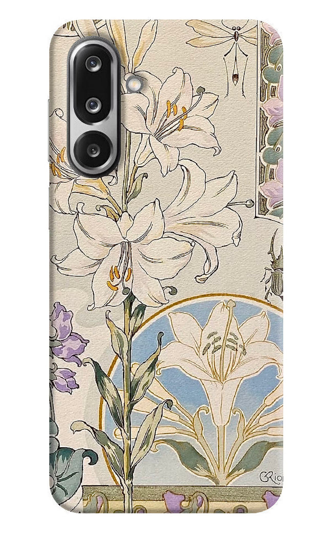 White Lily Samsung F36 5G Hard Case Back Cover by Casekaro