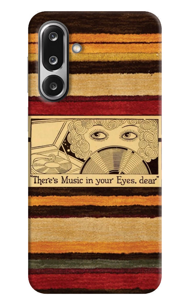 Vinyl Stripes Samsung F36 5G Hard Case Back Cover by Casekaro
