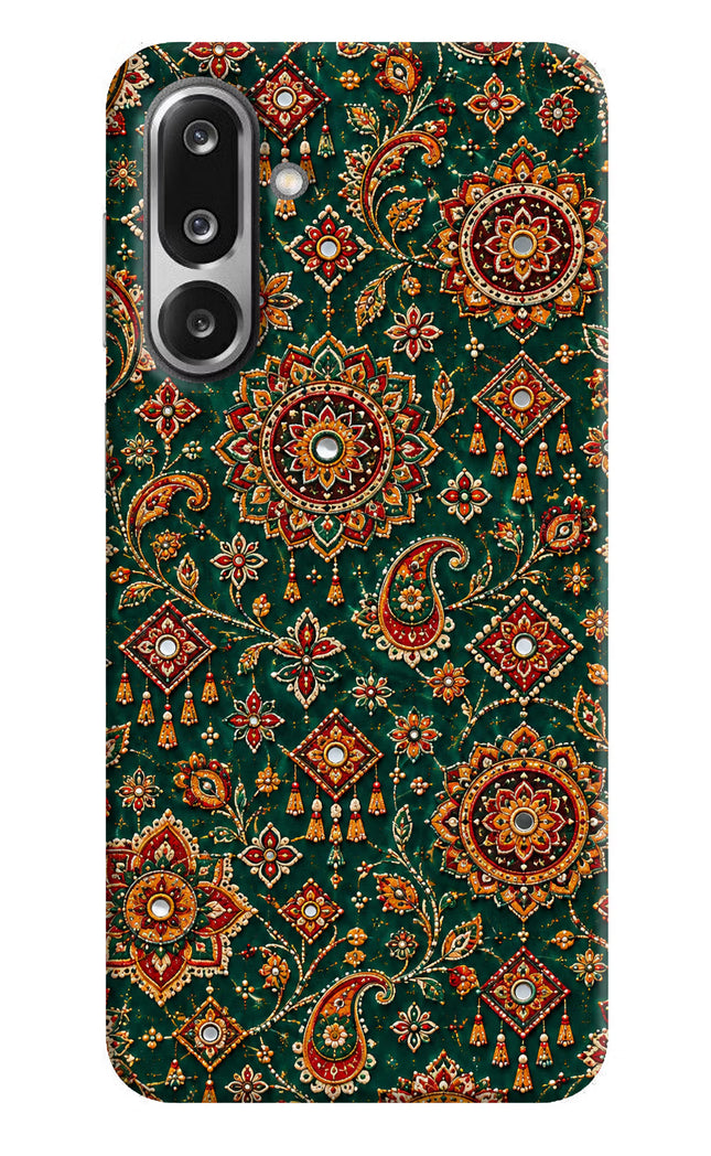 Green Pataka Samsung F36 5G Hard Case Back Cover by Casekaro