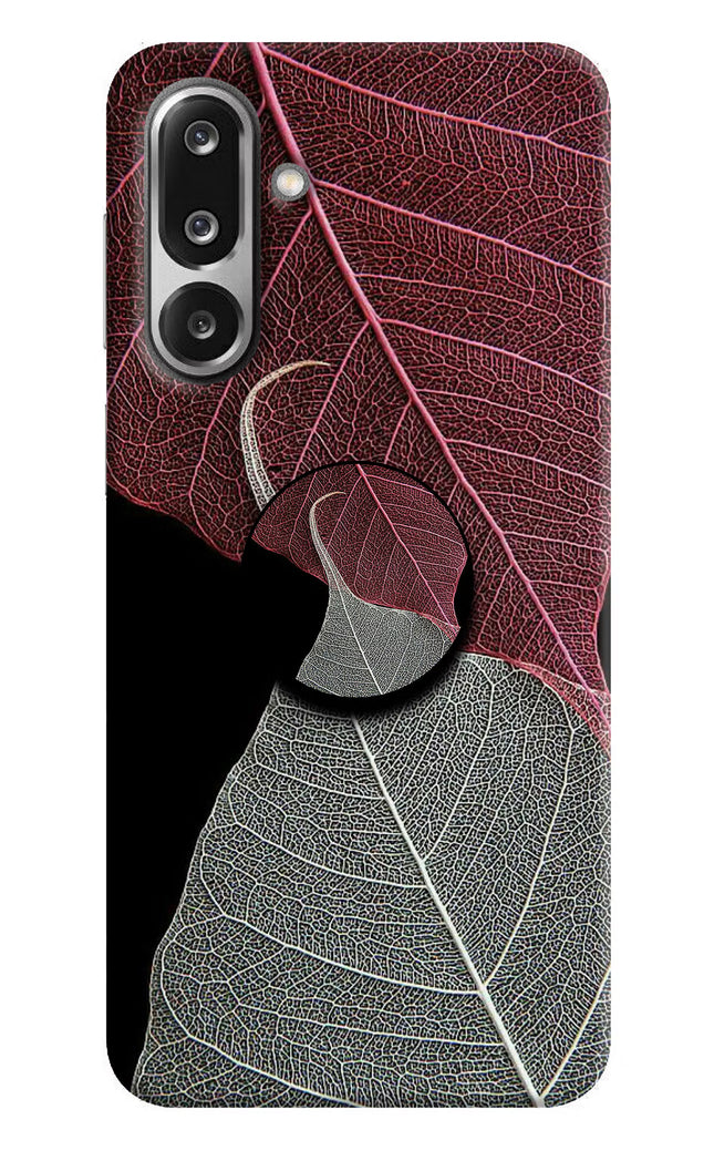 Leaf Pattern Samsung F36 5G Pop Case by Casekaro
