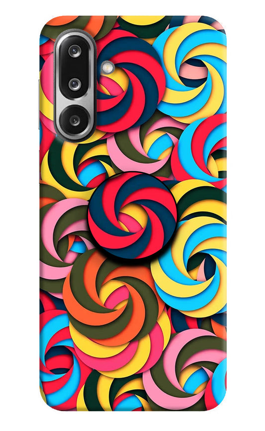 Spiral Pattern Samsung F36 5G Pop Case