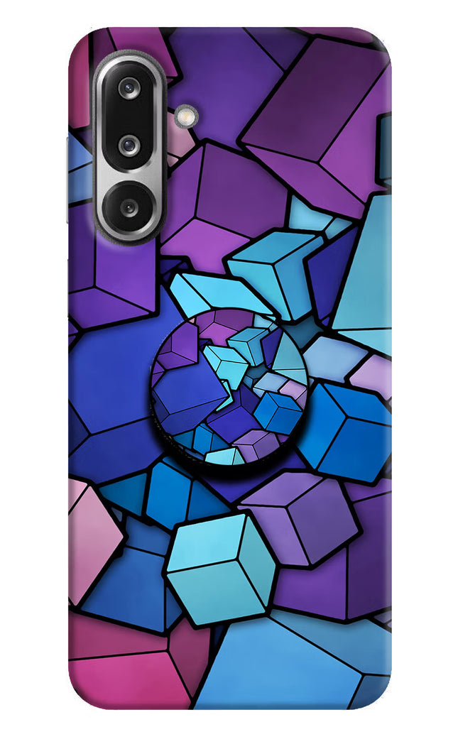 Cubic Abstract Samsung F36 5G Pop Case by Casekaro