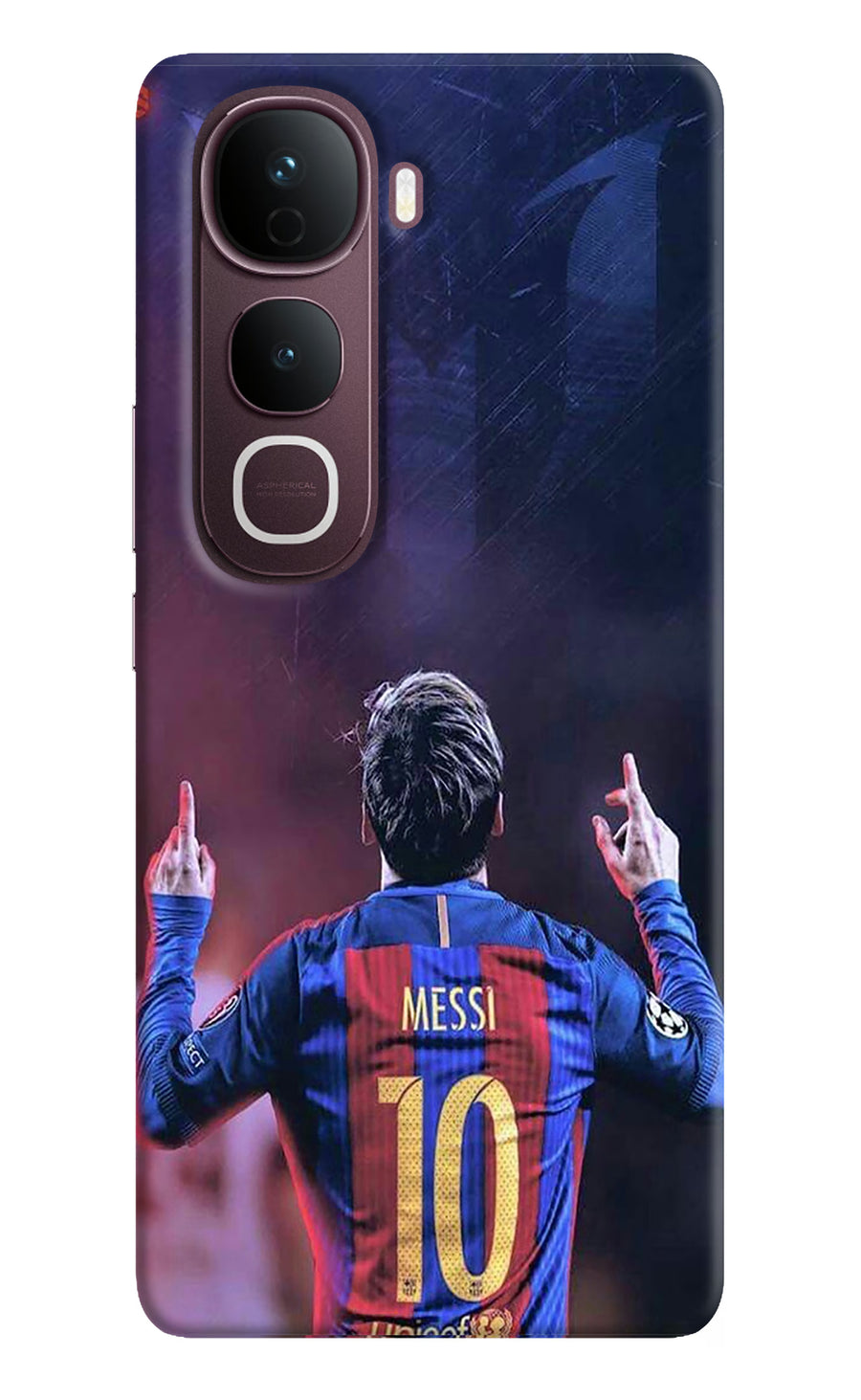 Messi Vivo Y400 Pro 5G Back Cover, Hard case