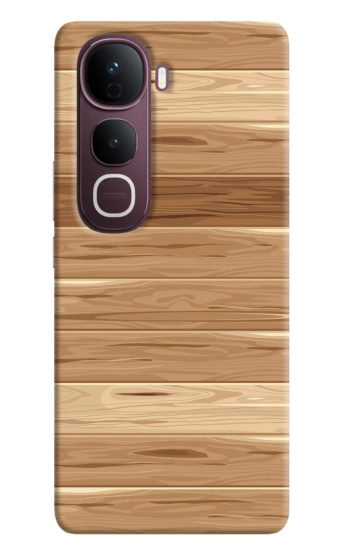 Wooden Vector Vivo Y400 Pro 5G Back Cover