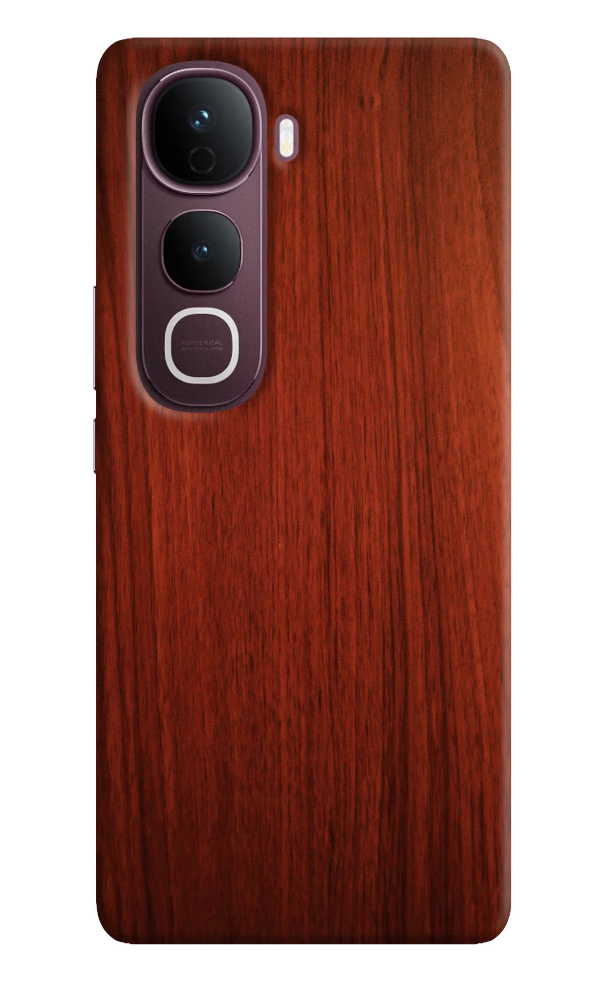 Wooden Plain Pattern Vivo Y400 Pro 5G Back Cover