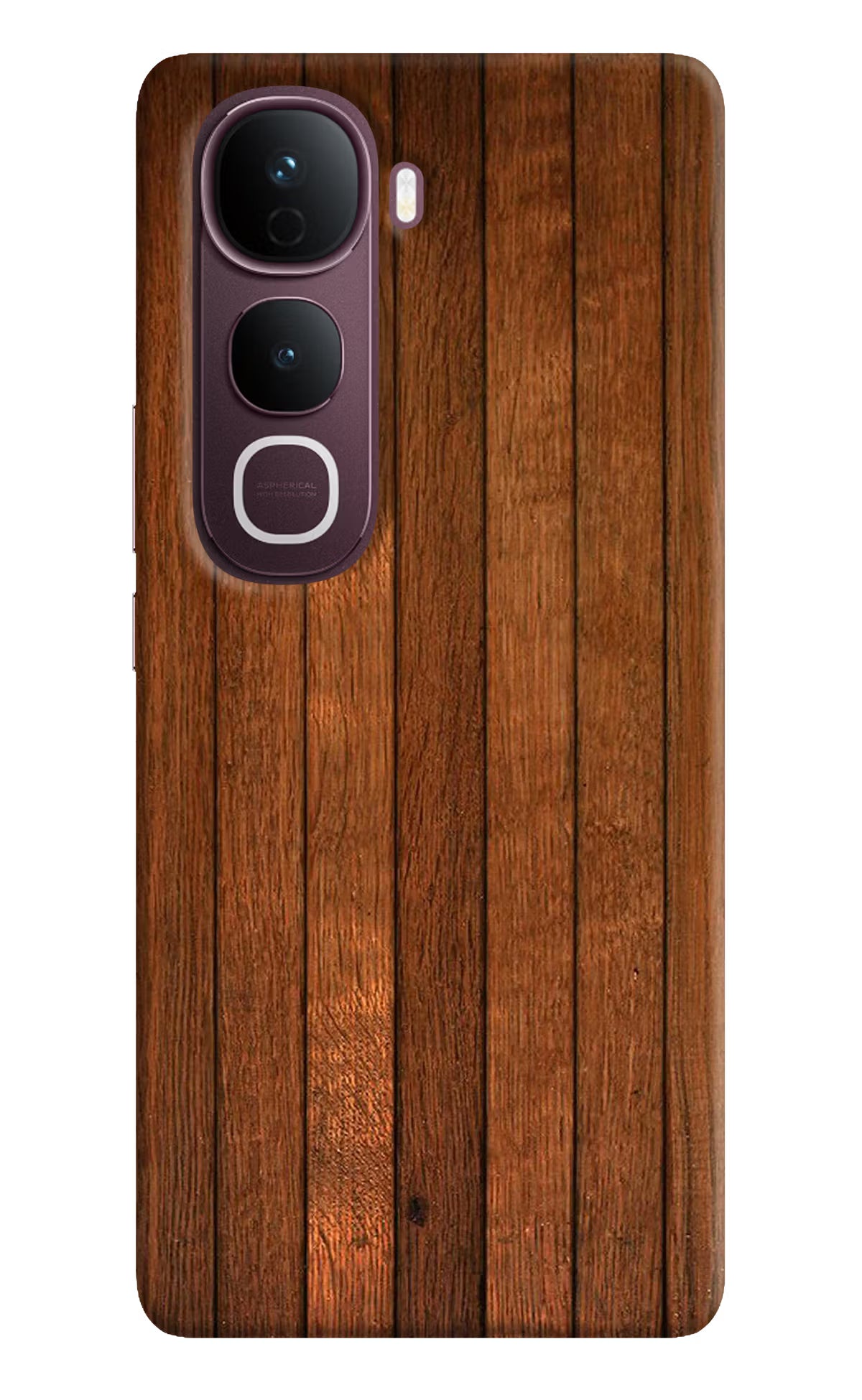 Wooden Artwork Bands Vivo Y400 Pro 5G Back Cover