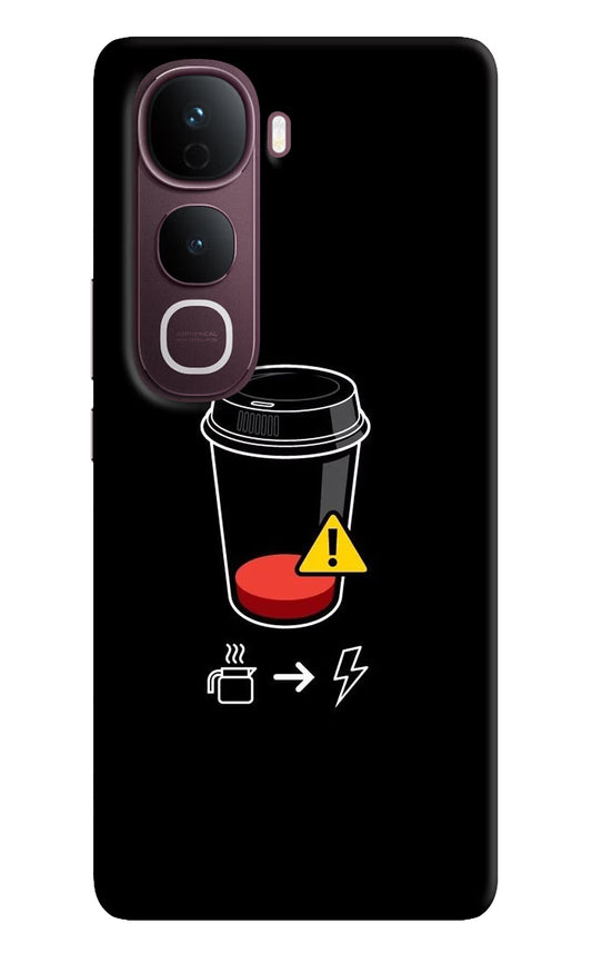 Coffee Vivo Y400 Pro 5G Back Cover