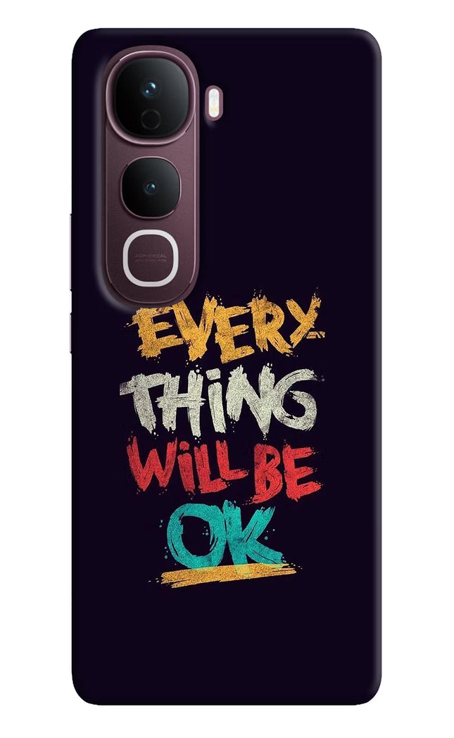 Everything Will Be Ok Vivo Y400 Pro 5G Hard Case Back Cover by Casekaro
