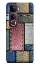 Multicolor Jeans Vivo Y400 Pro 5G Hard Case Back Cover by Casekaro