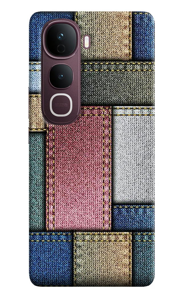 Multicolor Jeans Vivo Y400 Pro 5G Hard Case Back Cover by Casekaro