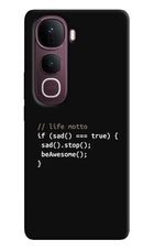 Life Motto Code Vivo Y400 Pro 5G Hard Case Back Cover by Casekaro